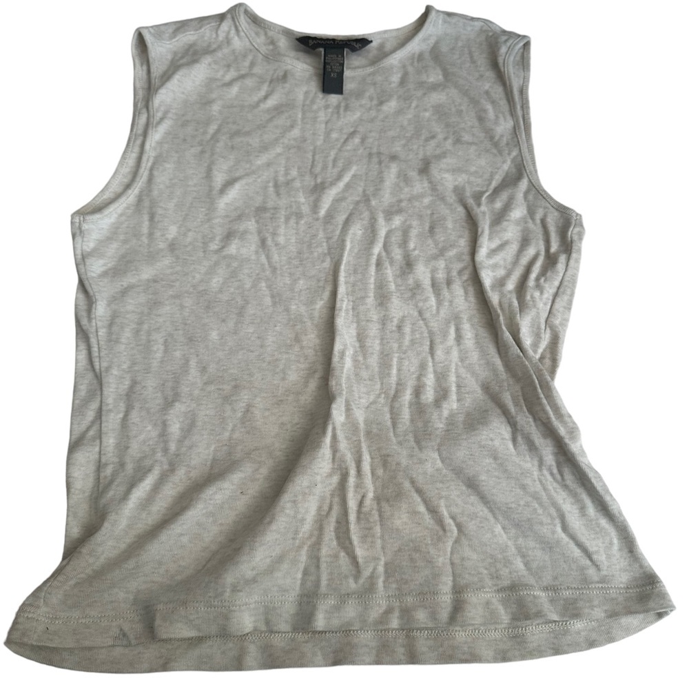 Banana Republic gray sleeveless top size XS